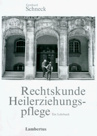 Rechtskunde Heilerziehungspflege. Ein Lehrbuch