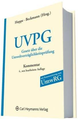 UVPG - Gesetz über die Umweltverträglichkeitsprüfung