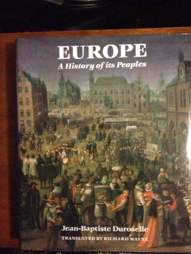 Europe: A History of Its Peoples