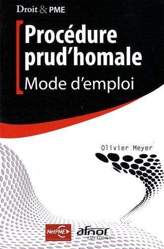 Procédure prud'homale : mode d'emploi