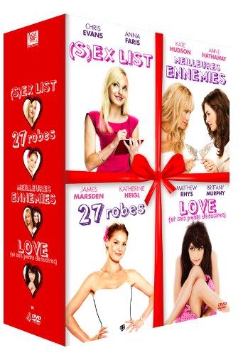 Coffret : sex list ; 27 robes ; meilleurs ennemies ; love et ses petits désastres [FR Import]