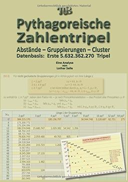 Pythagoreische Zahlentripel: Abstände - Gruppierungen - Cluster