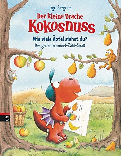 Der kleine Drache Kokosnuss - Wie viele Äpfel siehst du? Der große Wimmel-Zähl-Spaß: Pappbilderbuch (Bilderbücher, Band 5)