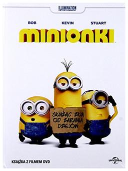 Minionki / Minions [DVD + Książką] [PL Import]