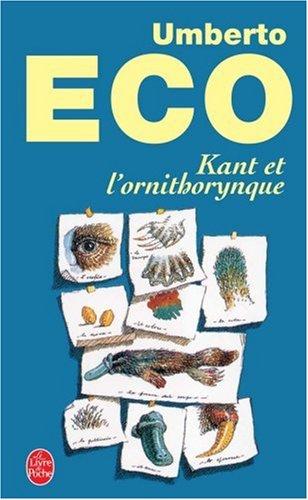 Kant et l'ornithorynque