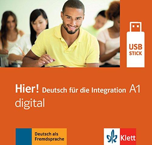 Hier! A1 digital Deutsch für die Integration. Lehrwerk digital auf USB- Stick