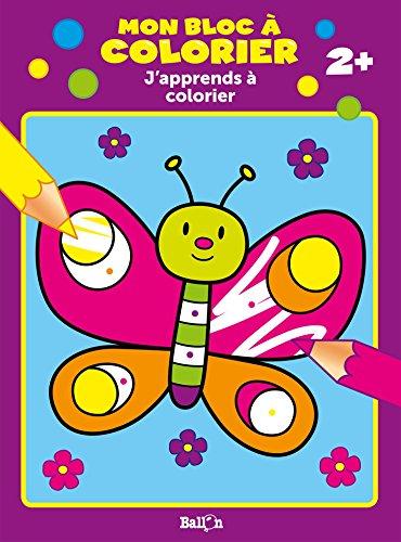 Je colorie selon les couleurs (2-3 ans) (Bloc à colorier selon un code)