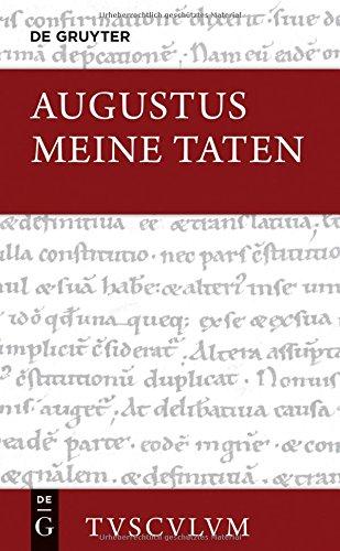 Meine Taten / Res gestae divi Augusti (Sammlung Tusculum)