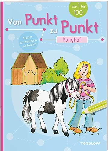 Von Punkt zu Punkt. Ponyhof: Von 1 bis 100