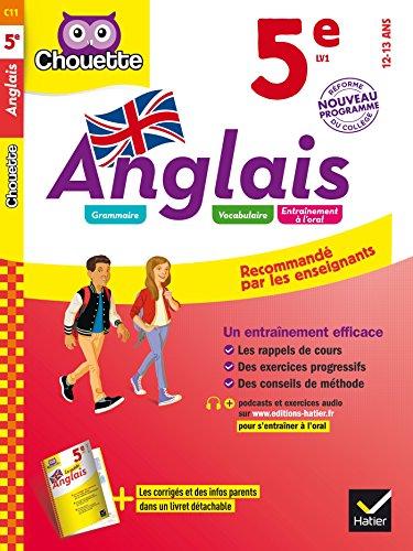 Anglais 5e, 12-13 ans : nouveau programme