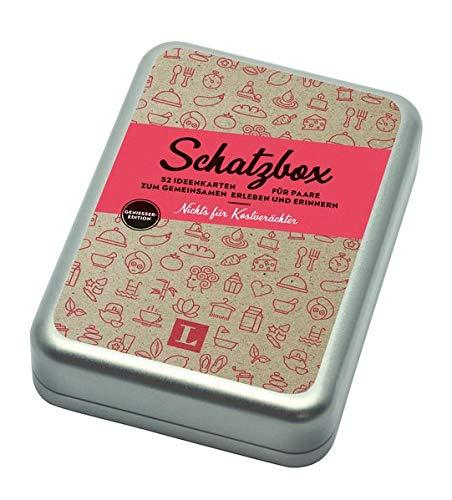 Schatzbox - Nichts für Kostverächter - Geschenkbox Genießer-Edition: 52 Ideenkarten für Paare zum gemeinsamen Erleben und Erinnern (Langenscheidt Schatzboxen)