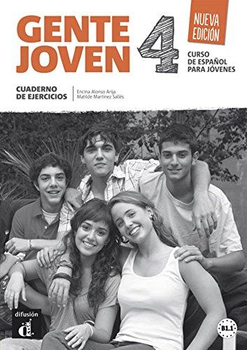 Gente joven 4 : curso de espanol para jovenes : cuaderno de ejercicios