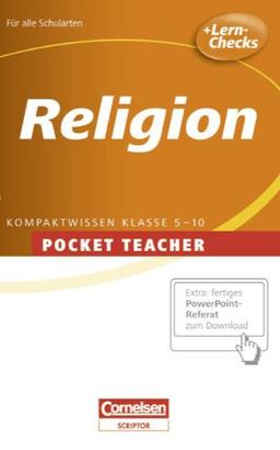 Pocket Teacher - Sekundarstufe I: Religion