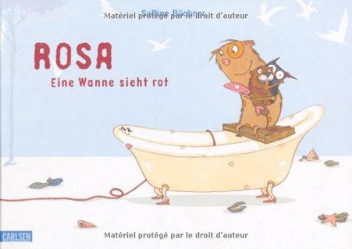 Rosa: Eine Wanne sieht rot