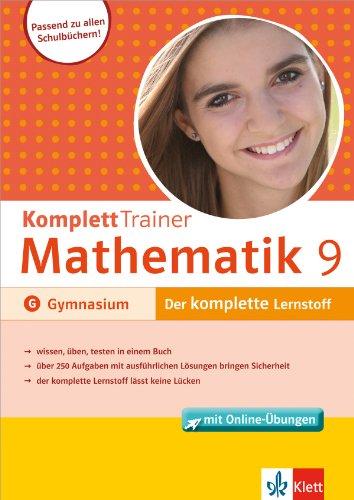 KomplettTrainer Gymnasium Mathematik 9. Klasse: Buch mit Online-Übungen