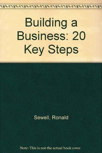 Building a Business: 20 Key Steps