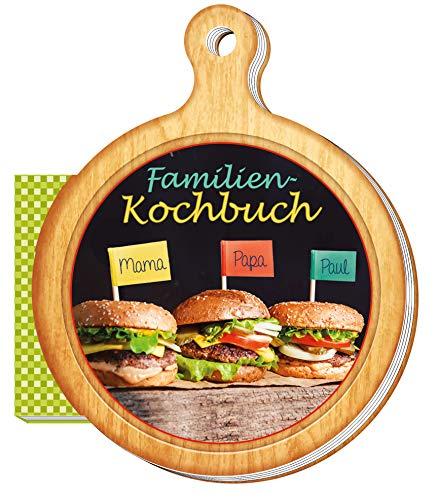 Rezeptbrettchen "Familien - Kochbuch": 13 x 16 cm (Geschenk-Kochbuch)