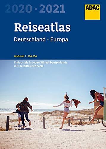 ADAC Reiseatlas Deutschland, Europa 2020/2021 1:200 000 (ADAC Atlanten)