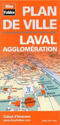 Plan de Laval et de son agglomération