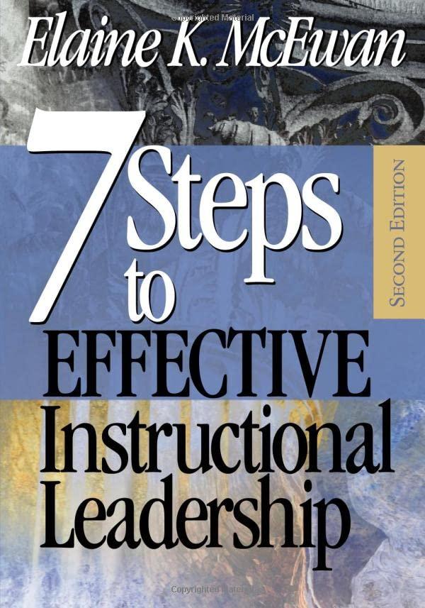 Seven Steps to Effective Instructional Leadership