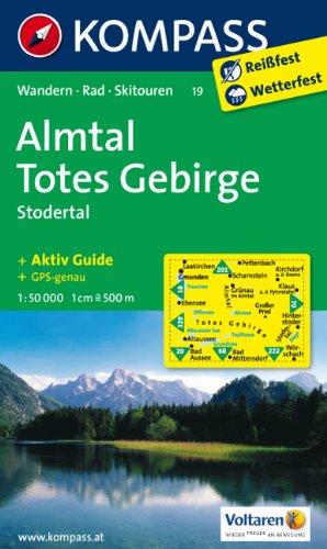 Almtal, Steyrtal, Totes Gebirge: Wander-, Bike- und Skitourenkarte. GPS-genau. 1:50.000