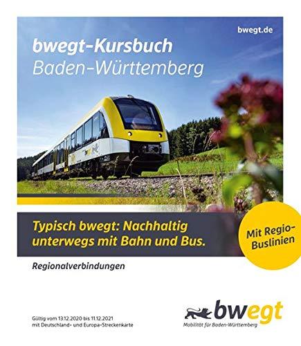 Kursbuch Baden-Württemberg 2021: Regionalverbindungen und Regio-Buslinien