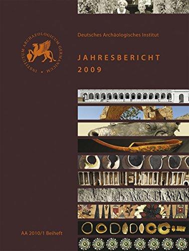 Archäologischer Anzeiger / 2010/1: mit Jahresbericht 2009