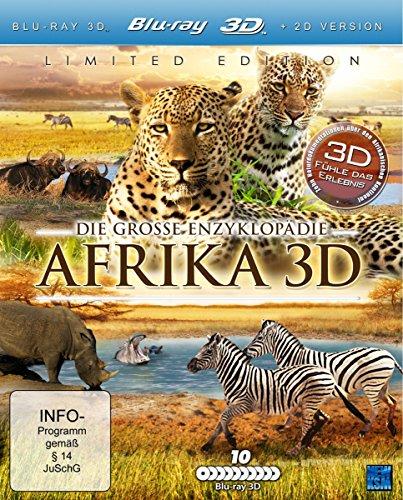 Die große Enzyklopädie Afrika 3D (10 Real-3D Dokumentationen in einer limitierten Gesamt-Edition exklusiv bei Amazon.de) [Blu-ray 3D]