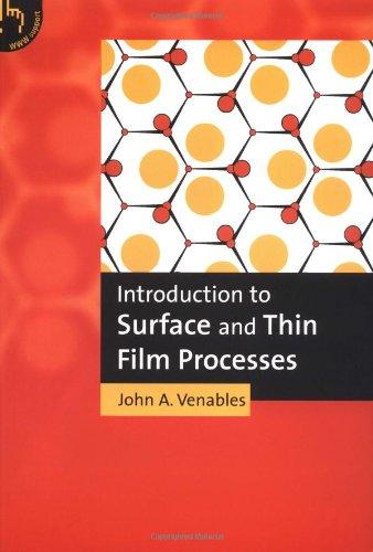 Intro Surface Thin Film Processes