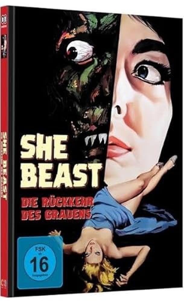 SHE BEAST - DIE RÜCKKEHR DES GRAUENS - Mediabook - COVER C - limitiert auf 222 Stück (Blu-ray+DVD)