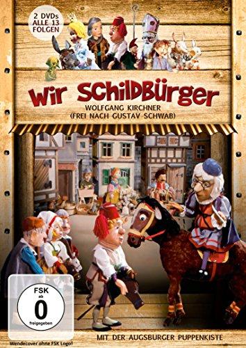 Augsburger Puppenkiste: Wir Schildbürger / Die komplette 13-teilige Kultserie [2 DVDs]