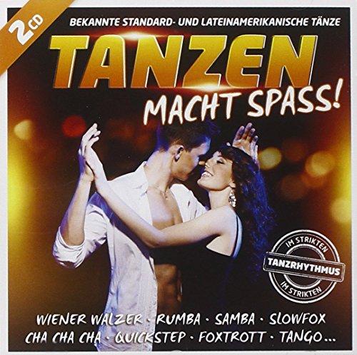 Tanzen macht Spass; Bekannte Standardtänze u. Lateinamerikanische Tänze: Im strikten Tanzrhythmus; Tänze; Foxtrott; Quickstep; Langsamer Walzer; Cha Cha Cha; Slowfox; Langsamer Foxtrott; Wiener Walzer; Jive; Paso Doble; Tango; Rumba; Samba; Lambada