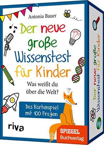 Der neue große Wissenstest für Kinder: Das Kartenspiel mit 100 Fragen