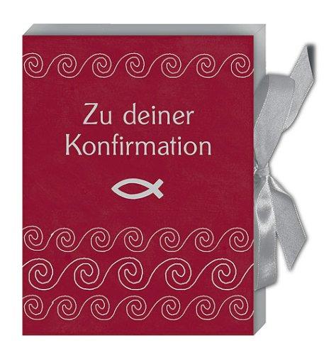 Zu deiner Konfirmation (Fisch, rot), Geschenkbox