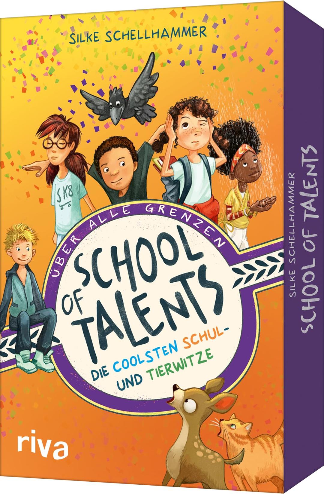 School of Talents – Die coolsten Schul- und Tierwitze: Für Kinder ab 8 Jahren. Scherzfragen, Flachwitze, Kinderwitze, LOL. Geschenk zu Geburtstag, Weihnachten, Ostern, Schulanfang