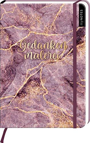 myNOTES Notizbuch A5: Gedankenmalerei - notebook medium, dotted - für Träume, Pläne und Ideen / ideal als Bullet Journal oder Tagebuch