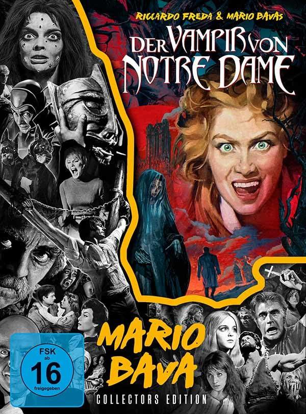 Der Vampir von Notre Dame - Mario Bava-Collection #8 - Limited Collectors Mediabook Edition - 2 x Blu-ray + DVD