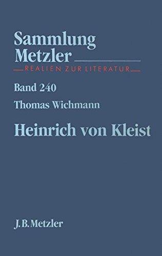 Heinrich von Kleist (Sammlung Metzler)