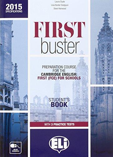 FIRST BUSTER 2015 - SB + 3 CDS: Student's book + 3 audio CDs