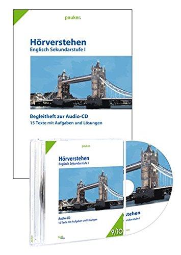 Hörverstehen Sekundarstufe I (mit Audio-CD) - Englisch: Arbeitsheft mit 15 Texten, Aufgaben und Lösungen, Format A5, inklusive Audio-CD mit den 15 ... Training des Hörverstehens (pauker.)