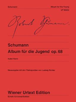 Album für die Jugend: Nach den Quellen herausgegeben. op. 68. Klavier. (Wiener Urtext Edition)