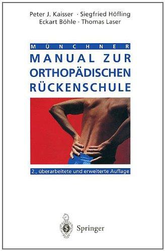 Münchner Manual zur orthopädischen Rückenschule