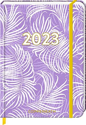 Mein Jahr 2023 - Palmen (All about purple) (Kleiner Wochenkalender)