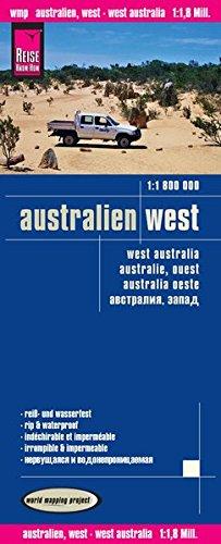 Reise Know-How Landkarte Australien, West (1:1.800.000): world mapping project