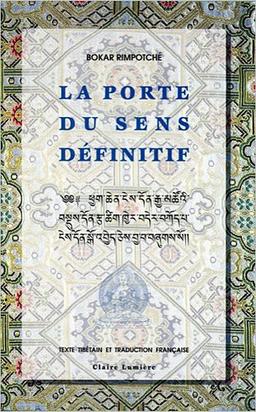 La porte du sens définitif