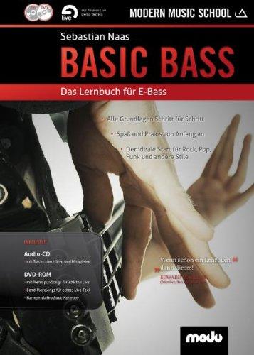 Basic Bass: Das Lernbuch für E-Bass. Bass. Lehrbuch mt CD + DVD.