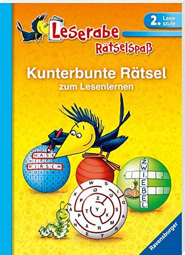 Kunterbunte Rätsel zum Lesenlernen (2. Lesestufe) (Leserabe - Rätselspaß)