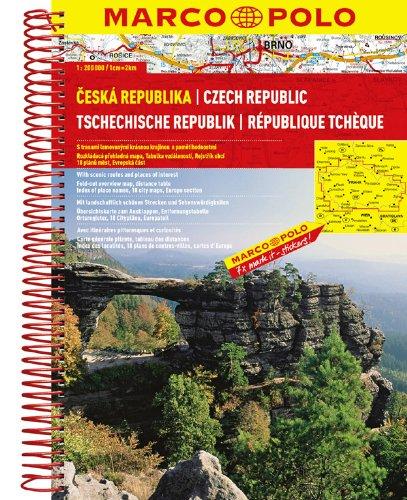 MARCO POLO Reiseatlas Tschechische Republik 1:200.000 (Marco Polo Road Atlases)