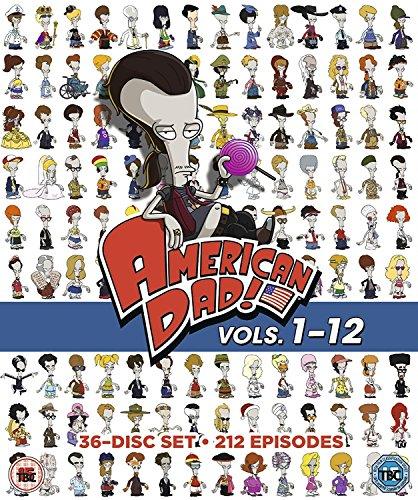 American Dad Season 1-12 Boxset DVD [UK Import]