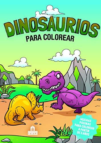 Dinosaurios para colorear (Libros para colorear)